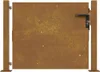 vidaXL Záhradná brána 100x100 cm Corten oceľ Náhľad obrázku produktu 4