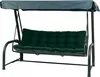 A garden swing with cushions and a canopy, shown against a white background. Anteprima dell’immagine prodotto