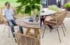 Dining-Gartenstuhl | Oslo | Natur | 2er Set Produktbild-Vorschau 3