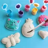Gipsfiguren Set für Kinder | Bastelset mit Formen, Gips & Anteprima dell’immagine prodotto 4