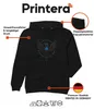 Wikinger Rabe Nordisch Runen Triquetra keltische Hoodie Produktbild-Vorschau 4