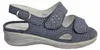 Waldläufer Merle jeans silber Sandale Blau in Gr. 39 Produktbild-Vorschau 1