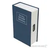 A blue book-shaped safe with a combination lock on the side. Produktbild-Vorschau