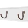 vidaXL Portemanteau MDF Blanc Style Baroque - Patères & Voir les images du produit 9