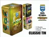 A product shot of FIFA 365 Adrenalyn XL trading card tins, with accompanying marketing text and logos. Náhľad obrázku produktu