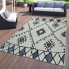 TT Home Flachgewebter In- & Outdoor Teppich Ethno Produktbild-Vorschau 1