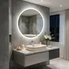 WISFOR Badspiegel met verlichting, 90 cm, ronde Productafbeelding-voorbeeld 3