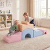 COSTWAY set van 6 schuimblokken voor kinderen, zachte Productafbeelding-voorbeeld 2