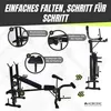 Mobiclinic Multifunktionale Trainingsbank Hantelbank Produktbild-Vorschau 4