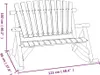 vidaXL Zahradní houpací lavice pro 2 osoby 123x96x102 cm Náhled obrázku produktu 6