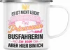 Trendation - Busfahrerin Becher Geschenk Emaille Tasse Produktbild-Vorschau 1