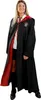 A woman wearing a Harry Potter Gryffindor robe and tie. Produktbild-Vorschau