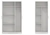 Codigoro - Großer Mehrzweckschrank, 182x180h cm Weiß, Produktbild-Vorschau 4
