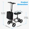 Knie-Scooter, Knie-Rollator für Operationen, Fußbrüche, Produktbild-Vorschau 6