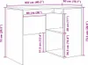 vidaXL Eck-Schreibtisch mit Schubladen Beton Grau 102 x 88 Produktbild-Vorschau 8