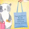 Mr. & Mrs. Panda Jutebeutel Spruch Bonusmutter Glück - Sky Produktbild-Vorschau 2