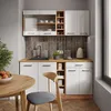 Scaffale da cucina Vicco R-Line Rovere dorato 25 cm senza Anteprima dell’immagine prodotto 4