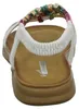Sportliche Sandalette bis 30mm Sohlenhöhe B718-2-WH Produktbild-Vorschau 3