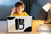 MuchoWow® Laptop Aufkleber Sticker Cover Kreis - Schwarz - Produktbild-Vorschau 3