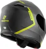 Bogotto H271 Wayke Klapphelm, schwarz matt/gelb, L Produktbild-Vorschau 3
