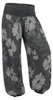 Sommerhose Damen Haremshose elastischer Bund leichte Hippie Produktbild-Vorschau 2