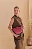 Pip Studio Half-Moon-Tasche Cross Body Freya Stripe Pink Produktbild-Vorschau 6