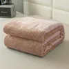 Mikroplüschdecke mit Muster BREEZE, beige Maße: 200 x 220 Produktbild-Vorschau 8
