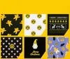 A collage of six different Christmas-themed designs, each featuring the BVB logo and various festive elements like gingerbread men, gnomes, and reindeer. Produktbild-Vorschau