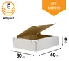 KAPAK 5er Kuchen Transportbox Weiß 40x30x9 cm Produktbild-Vorschau 2
