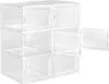 Bolt Edge Schuhkarton Deluxe – 6er Set Transparent – Produktbild-Vorschau 1