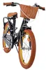 Vélo enfant Volare Ashley - Fille - 18 pouces - Noir - Deux Voir les images du produit 5