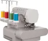 A close-up studio shot of a sewing machine with spools of thread. Náhľad obrázku produktu