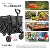tectake® Bollerwagen RollRider inklusive Einlegeboden, Produktbild-Vorschau 8