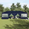 vidaXL Party-Zelt Blau 800 x 400 x 266 cm Polyethylen Produktbild-Vorschau 3