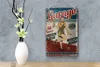 Blechschild Retro 12x18cm Pinup Garage 24 hours repair Auto Produktbild-Vorschau 4