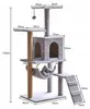 Drapak dla kota, 5 poziomów, 125 cm, domek, hamak, Podgląd zdjęcia produktu 3