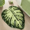 Monsterablad Badmatte 50x80 cm – Flauschig, Antirutsch & Produktbild-Vorschau 7