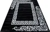 Tapis de couloir pour salon, noir, 80x150 cm, motif Voir les images du produit 3