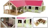 Kids Globe Pferdehof / Reiterhof 1:24, pink, Bauernhof Anteprima dell’immagine prodotto 6