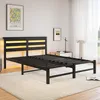 Zerbaco Polsterbett 140x200 cm, mit LED-Beleuchtung und Produktbild-Vorschau 4