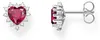 Thomas Sabo H2315-013-10 Damen Herz-Ohrstecker Romance Rot Produktbild-Vorschau 2