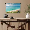 MuchoWow® Wandteppich Wandbehang Strand - Meer - Boot - Produktbild-Vorschau 6