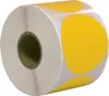 DULA Runde Etiketten - Gelb - 50mm - 500 Aufkleber auf Produktbild-Vorschau 1