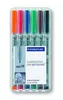 Staedtler 315 WP6, 1 szt., Czarny, Niebieski, Brązowy, Podgląd zdjęcia produktu 3
