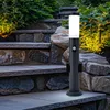 V-TAC Poller-Außenleuchte VT-838, IP44, E27, Edelstahl, Produktbild-Vorschau 7