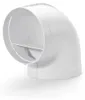 Naber R-RBV flow 150 Rohrbogen 90°, weiß  - Lüftungstechnik Produktbild-Vorschau 7