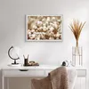 Gerahmtes Poster - Weißer Rahmen - Baumwolle Boho Wollig - Produktbild-Vorschau 6