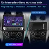 Autorádio 4+64G 8core Für Mercedes ML W164 2005-2012 Náhled obrázku produktu 5