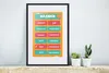 MuchoWow® MuchoWow® Gerahmtes Poster Kinderzimmer - Monate Produktbild-Vorschau 4