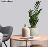 KOTARBAU® Bloempot, ongeglazuurd, matte afwerking, grijs, Productafbeelding-voorbeeld 2